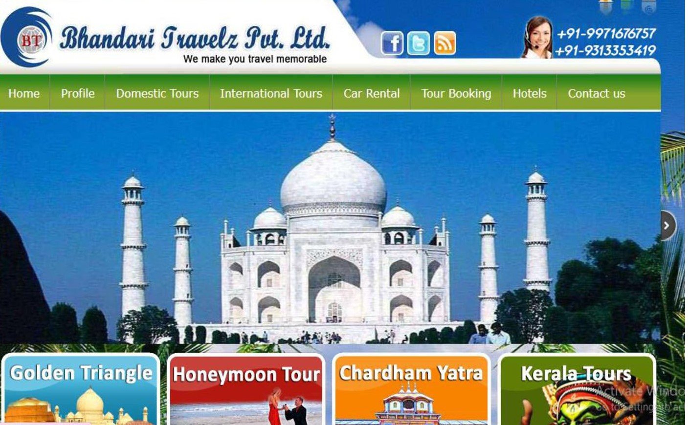 ✈️✨Explore Incredible India with Bhandari Travelz Pvt. Ltd.: Your Gateway to Unforgettable India Holidays✨✈️