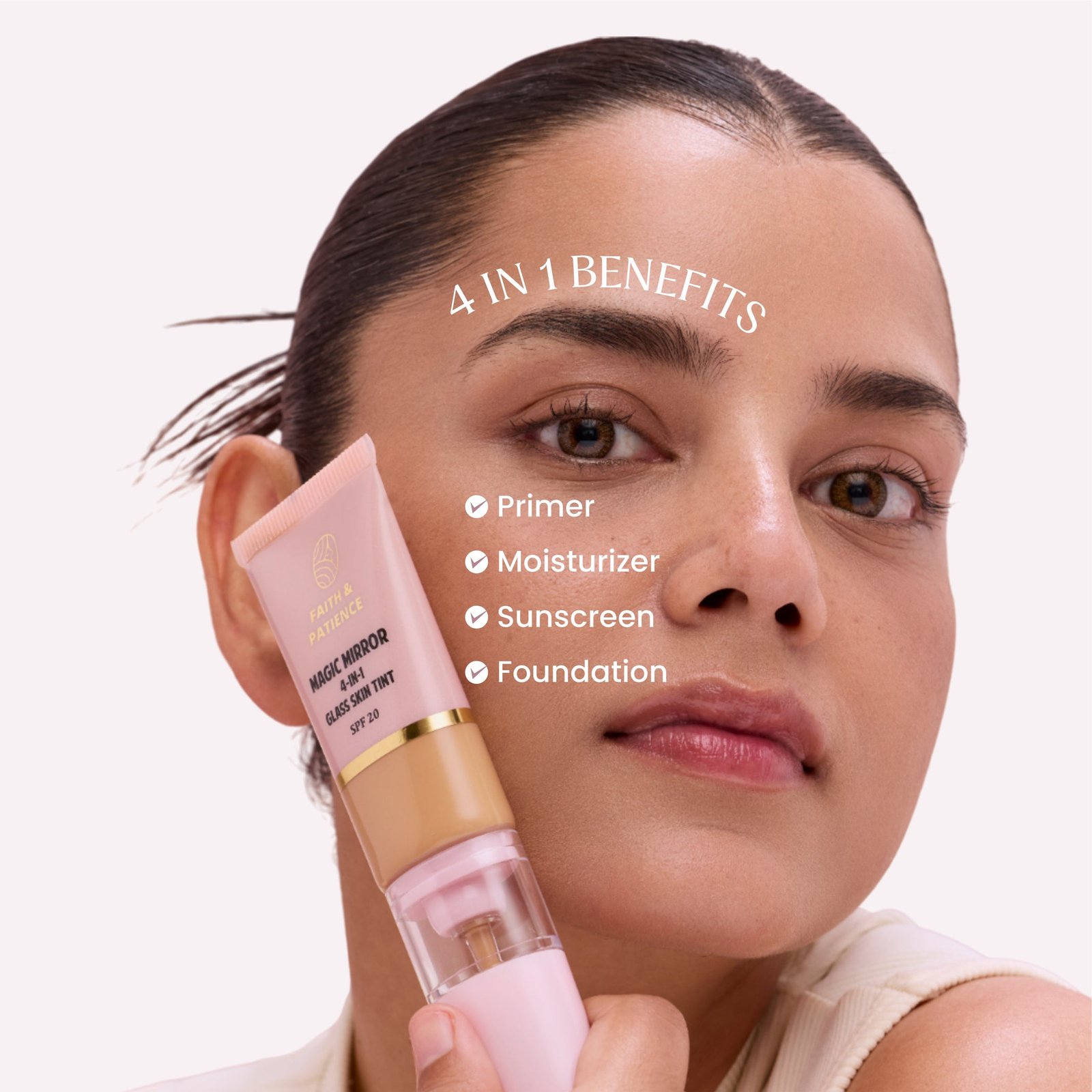 Get Effortless Glass Skin in One Step with the Magic Mirror 4-in-1 Skin Tint